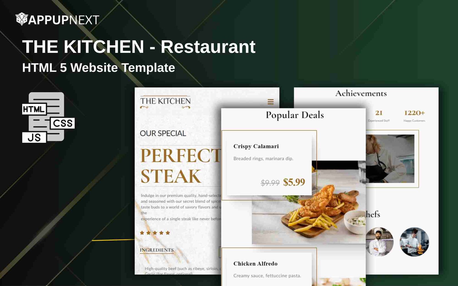 THE KITCHEN - Restaurant - HTML 5 Website Template