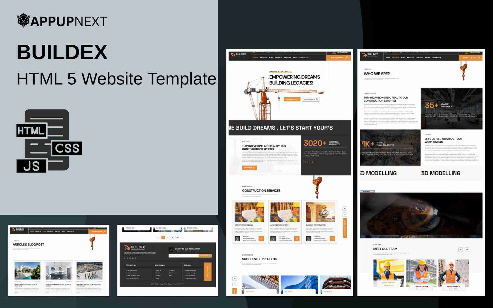 BUILDEX - HTML 5 Website Template