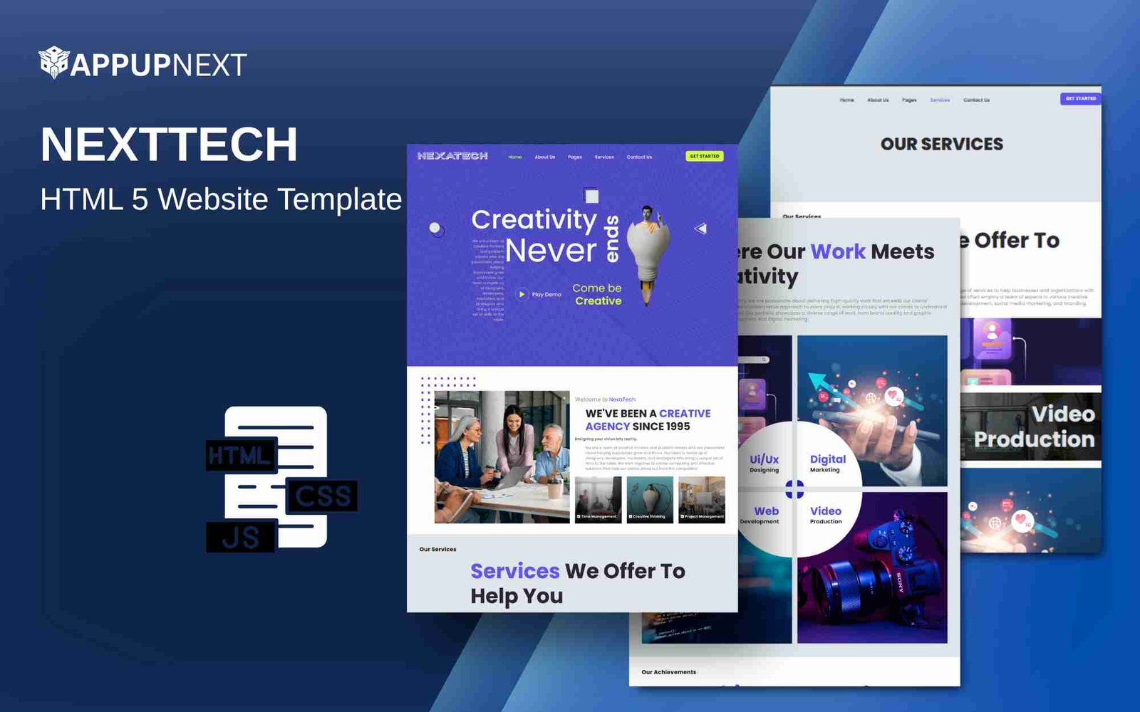 NEXTTECH - HTML 5 Website Template - v1