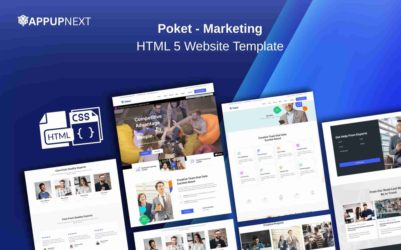 Poket - Marketing - HTML 5 Website Template - v2