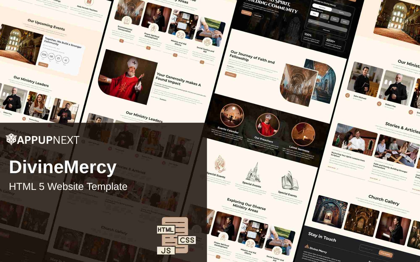 DivineMercy - HTML 5 Website Template
