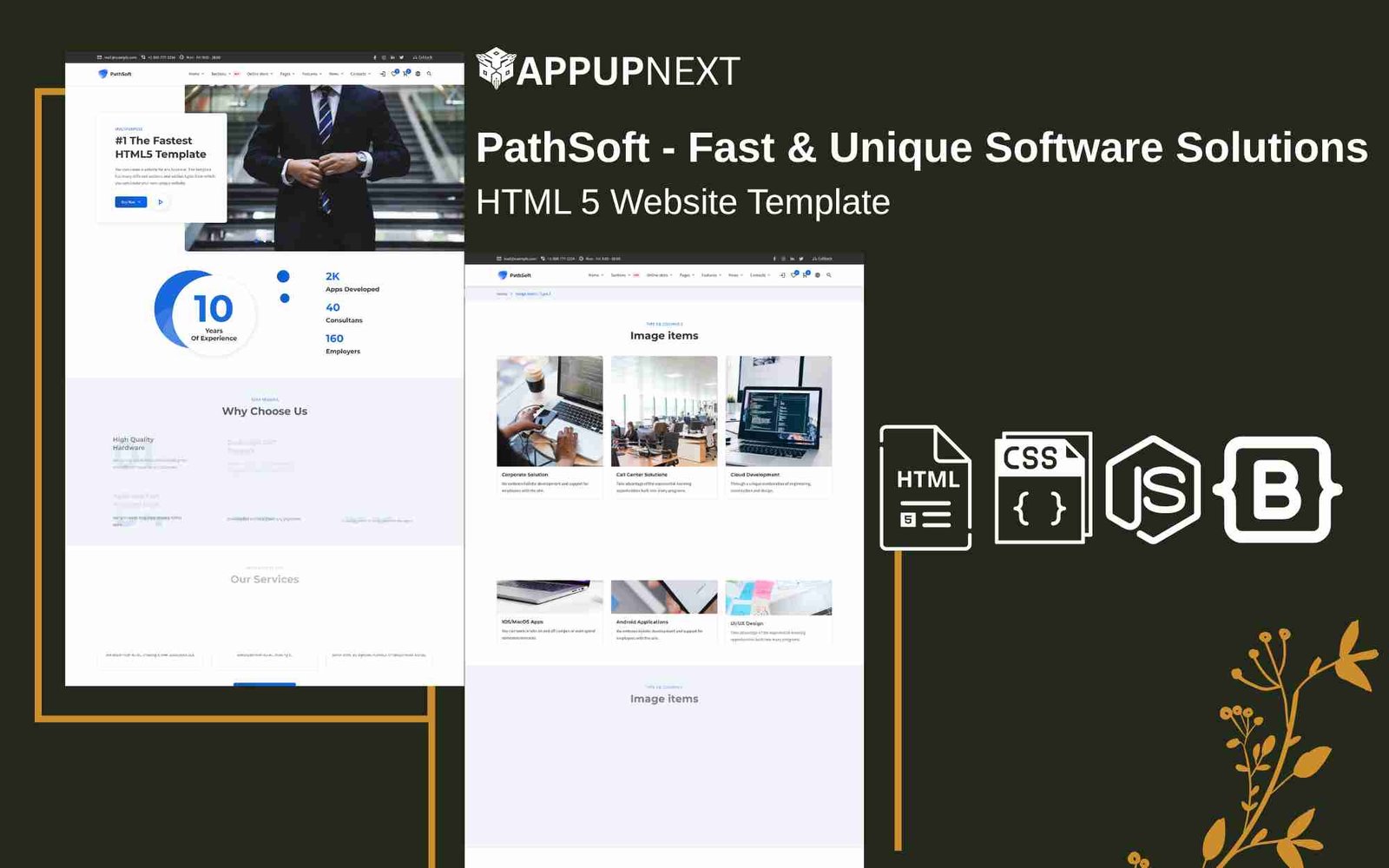 PathSoft - Fast & Unique Software Solutions - HTML 5 Website Template - v2