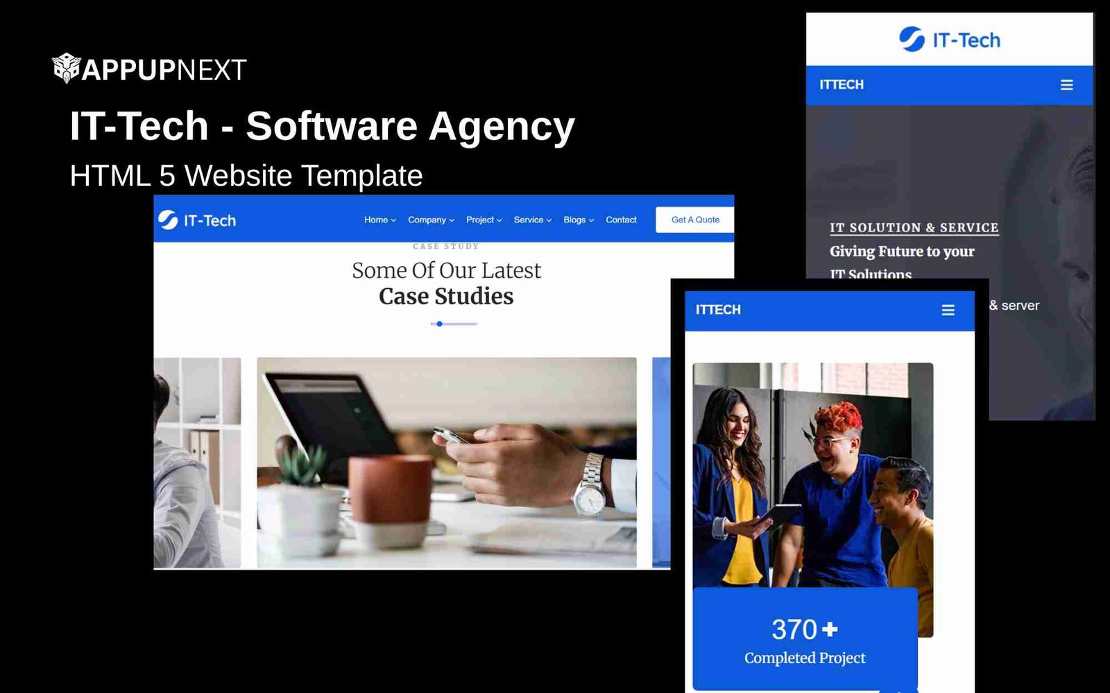 IT-Tech - Software Agency - HTML 5 Website Template - v7