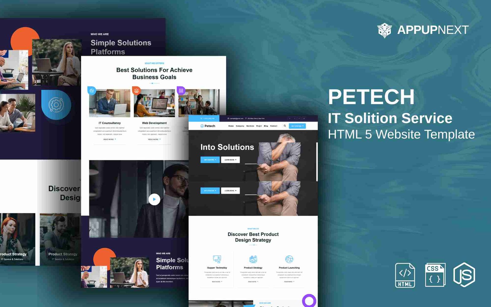 PETECH - IT Solition Service - HTML 5 Website Template - v2