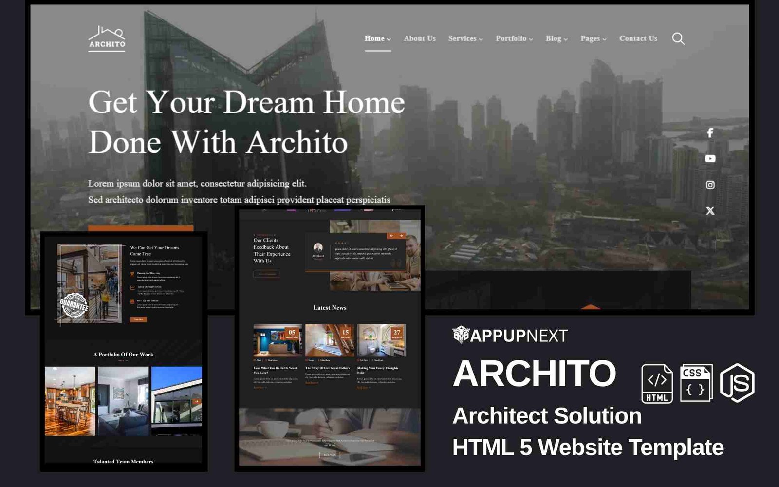 ARCHITO - Architect Solution - HTML 5 Website Template - v6