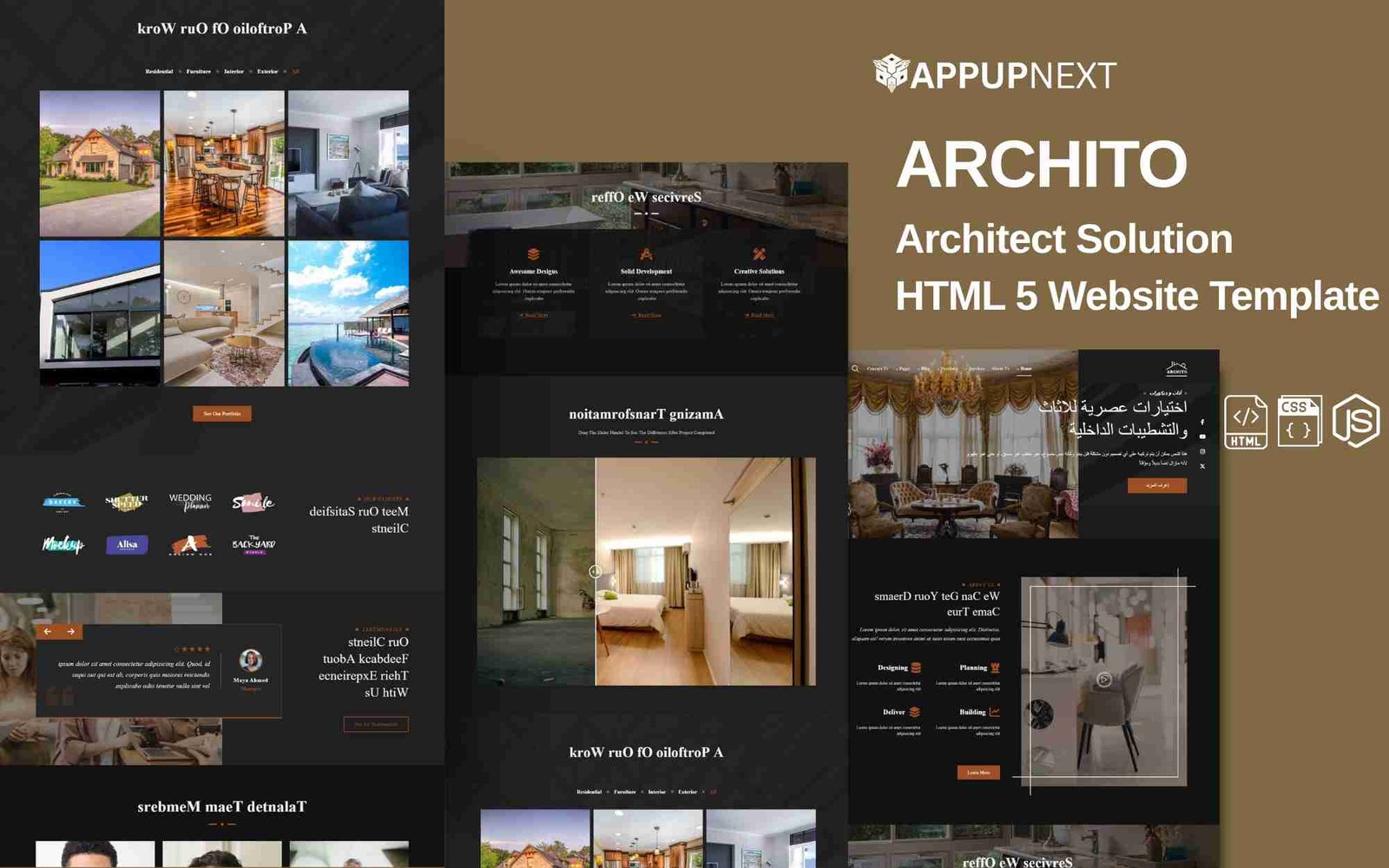 ARCHITO - Architect Solution - HTML 5 Website Template - v8