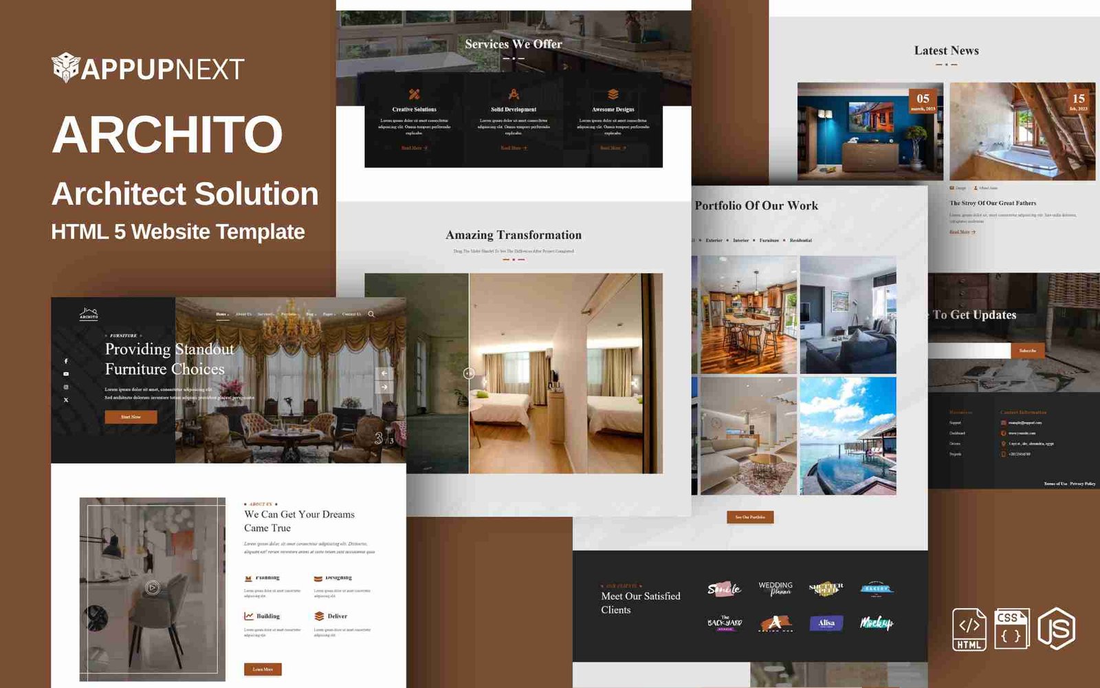 ARCHITO - Architect Solution - HTML 5 Website Template - v9