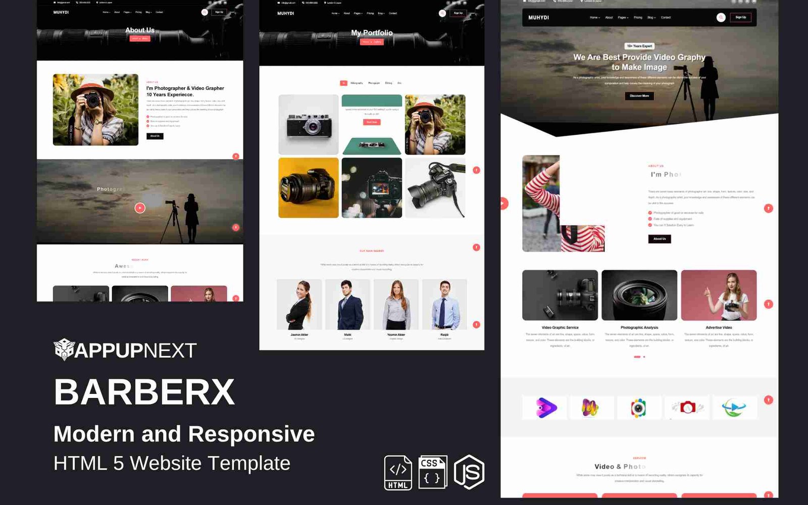 MUHYDI - Modern and Responsive - HTML 5 Website Template