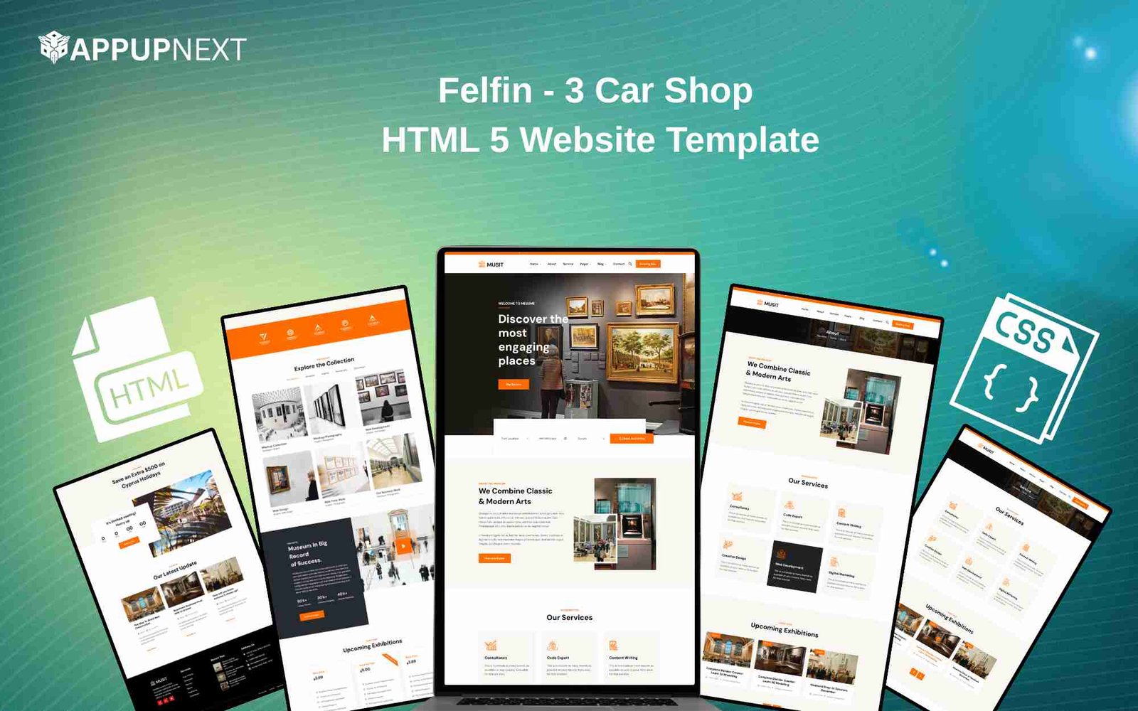 Felfin - Car Shop - HTML 5 Website Template - v3