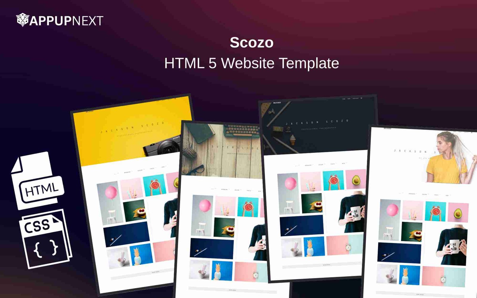 Scozo - HTML 5 Website Template