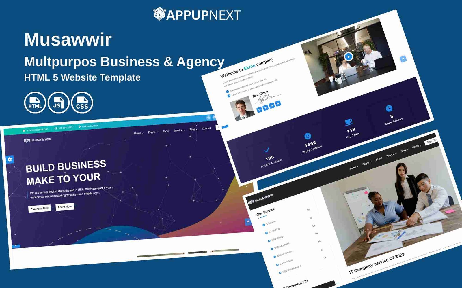 Musawwir - Multpurpos Business & Agency - HTML 5 Website Template - v3