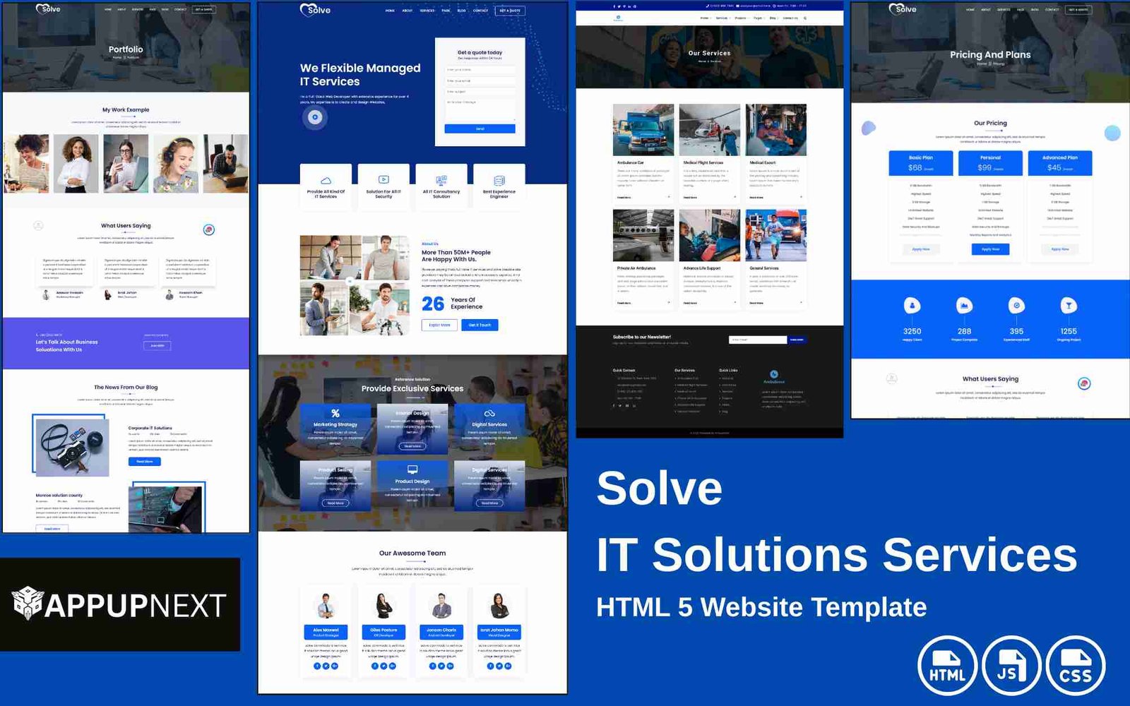 Solve - IT Solutions Services - HTML 5 Website Template - v4