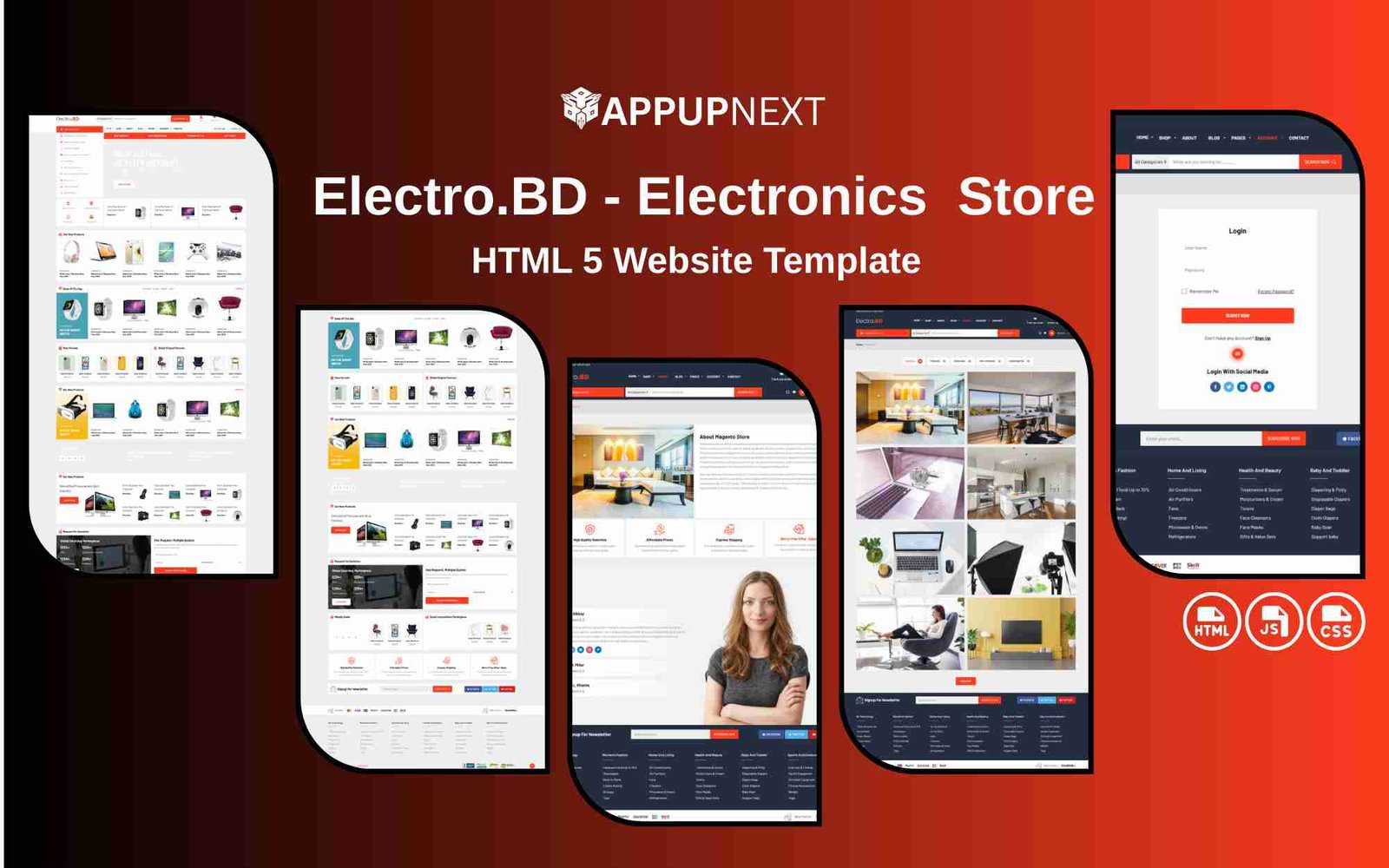 Electro.BD - Electronics  Store - HTML 5 Website Template - v1