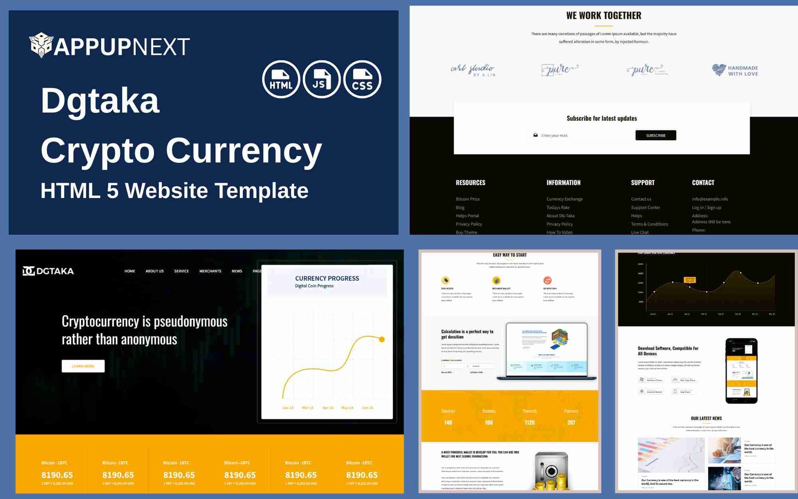 Dgtaka - Digital Agency - HTML 5 Website Template - v2