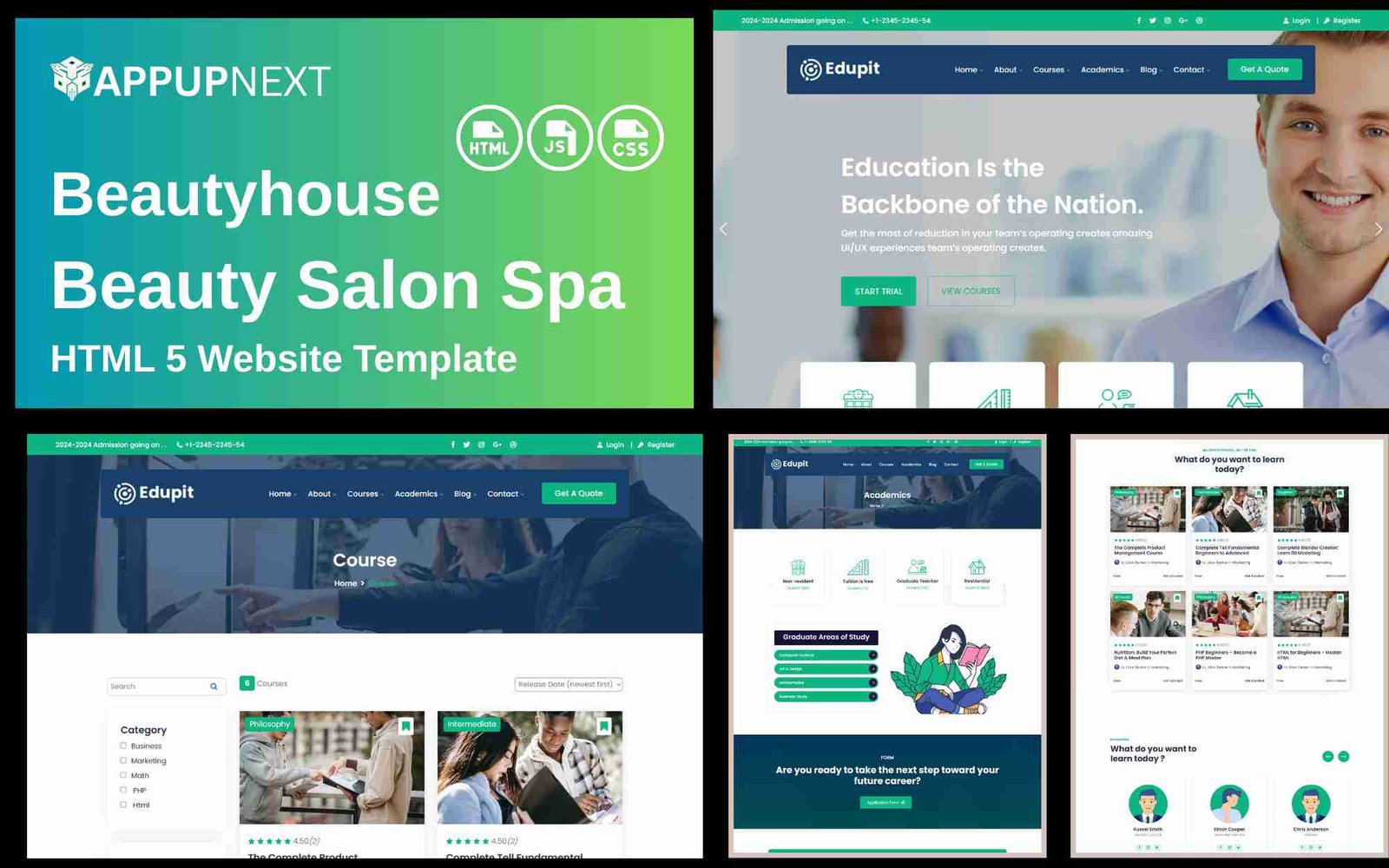 Edupit -Education School - HTML 5 Website Template - v2